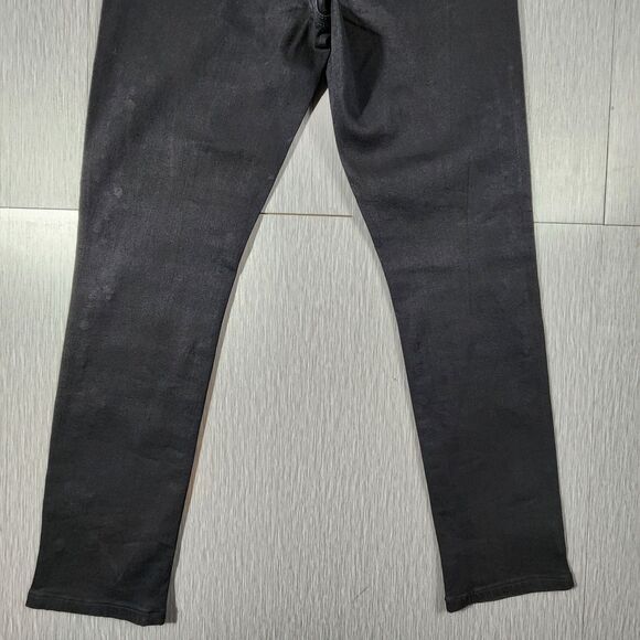 DG2 Women's Size 8 Classic Stretch Black Jeans Studded PRE OWNED - Picture 9 of 13